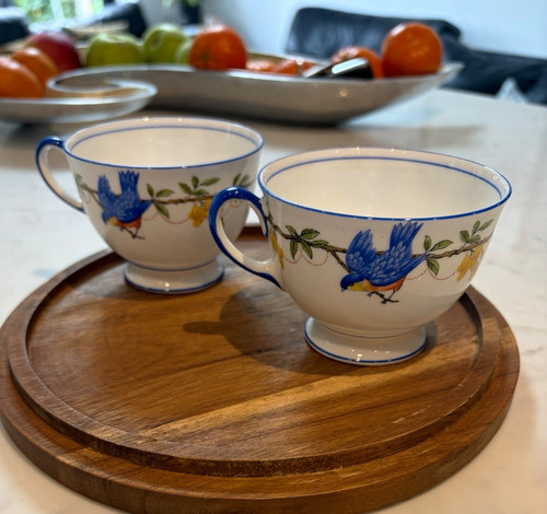 Pair vintage aynsley fine - of,