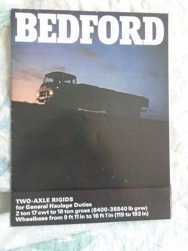 Bedford two axle rigids truck - two,