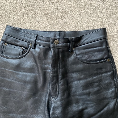 Belstaff men black leather - men’s,