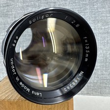 SOLIGOR f2.8/135mm PORTRAIT LENS - M42 SCREW MOUNT