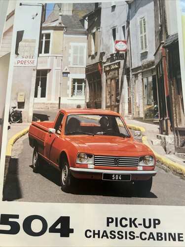 The peugeot 504 pick pickup - up,