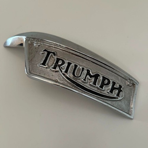 Triumph silver buckle vintage - triumph,