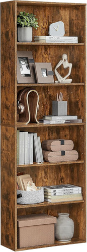 Tier rustic brown - bookcase,