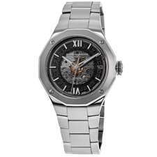 New Baume & Mercier Riviera Smokey Grey Dial Steel Men's Watch 10715