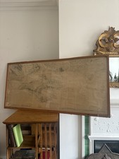 A 1948 Large Admiralty Map of The Solent, Owers to Christchurch, 154cm wide, IOW