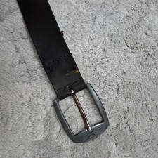 Diesel Belt Black Leather 100%