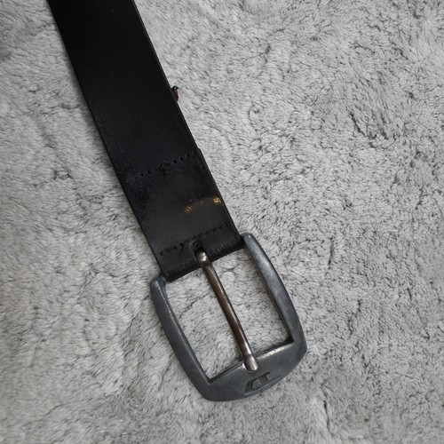 Diesel belt black leather 100 - black, 100%
