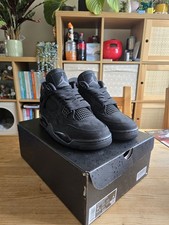 Jordan 4 Retro Black Uk9 New