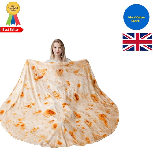 Burritos tortilla blanket - tortilla,