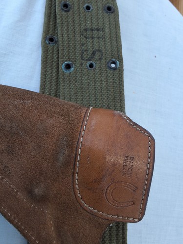 Used army belt with - used,