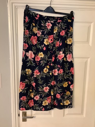 Joules floral midi skirt - joules,