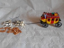 Timpo Wild west series Overland stage coach rare 1970s