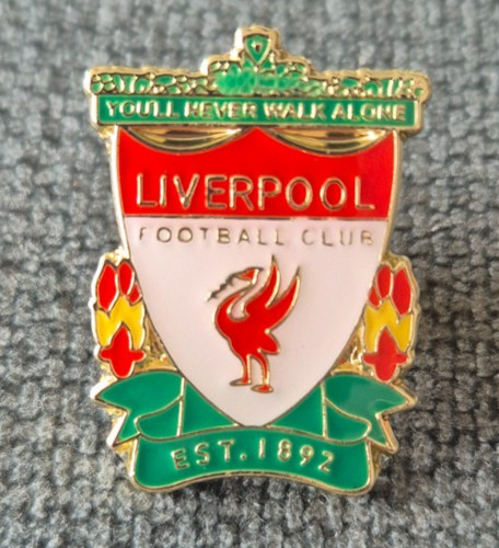 Liverpool enamel football - fc,