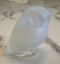 Lalique Signed Nyctal Owl 1175