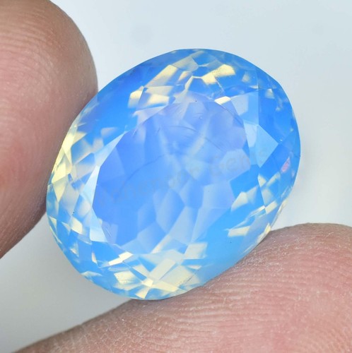 Natural cornflower blue opal - cornflower,