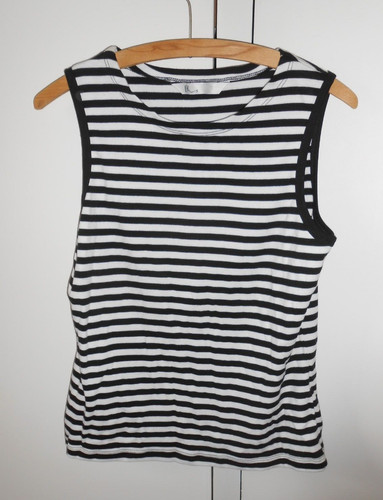 Bhs black stripe fine - stripe, knit