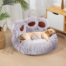 Fluffy Calming Dog Cat Bed