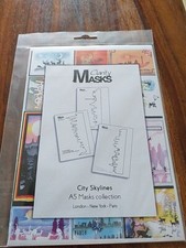 CLARITY A5 CITY SKYLINES MASKS