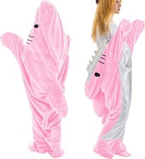 Shark Blanket Hoodie Adult