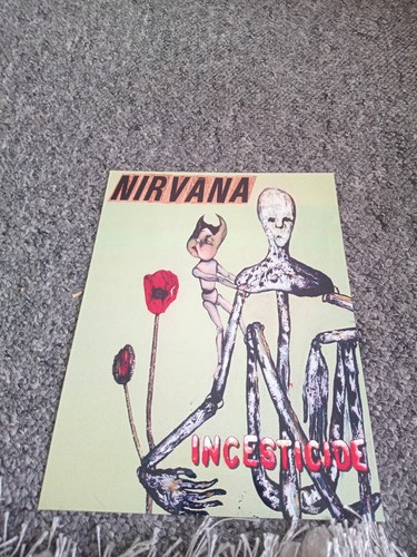 Nirvana metal sign - nirvana,