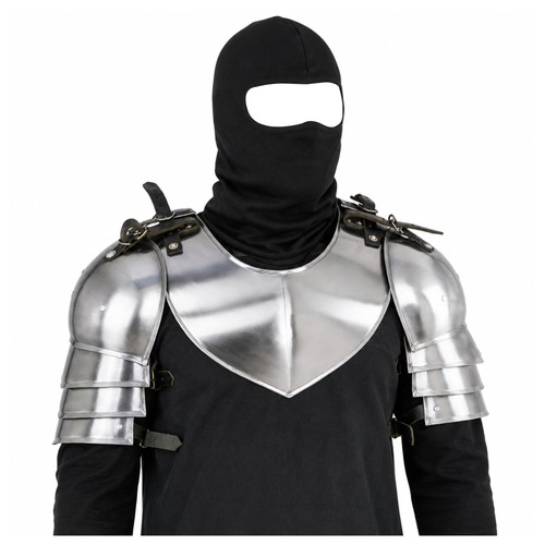 Medieval gorget paulron - gorget, &
