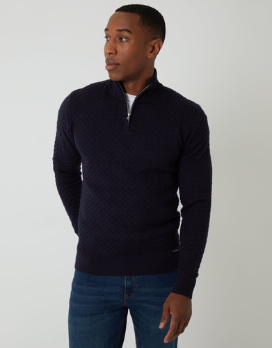 Threadbare mens navy funnel - threadbare,