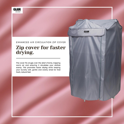 Heated clothes airer dryer - clothes,