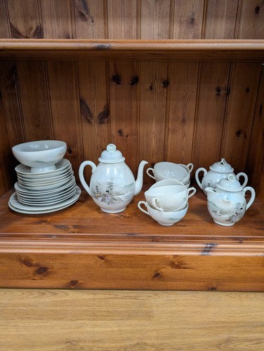 Vintage japanese porcelain - porcelain, tea