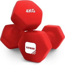 KAYMAN Neoprene Dumbbells Pair