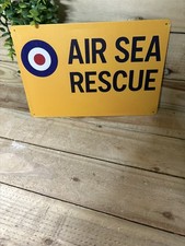 Air Sea Rescue RAF Steel Sign