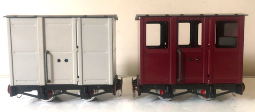 Mamod rw4 goods van wagon - mamod,