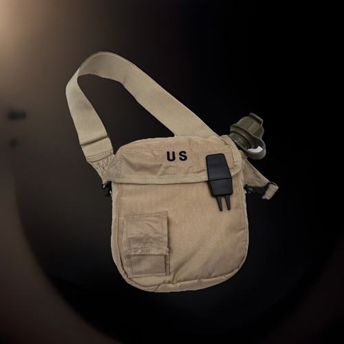 Army canteen with carry - with,