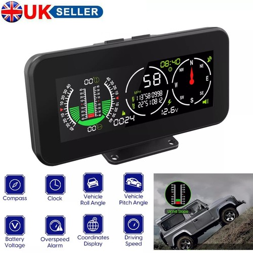 Car gps digital - gps, inclinometer