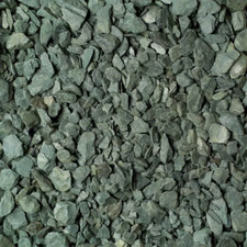 Green slate chippings - green,