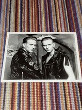BROS - original press photograph. Luke & Matt Goss singers, pop band