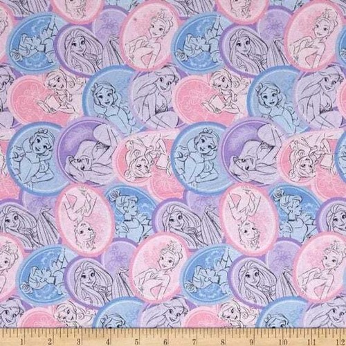 Fat quarter disney - disney, princess