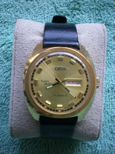 Vintage oris twin date - twin, 17