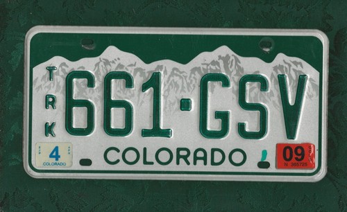 661 gsv colorado truck - colorado, dated
