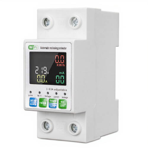Circuit breaker with mobile - circuit,