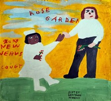 Gertrude Morgan Signed Folk Art Painting on Canvas– African American Religious