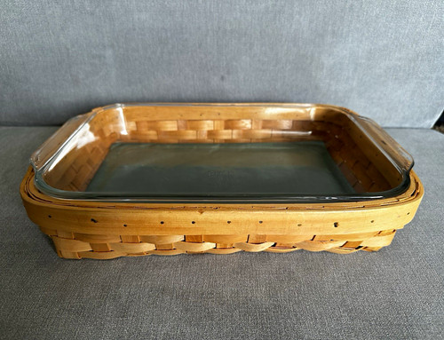 Vtg pyrex bake - &, serve