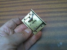 1 - LEGGE SECURE 2 LEVER CABINET FURNITURE BRASS LOCK & KEY