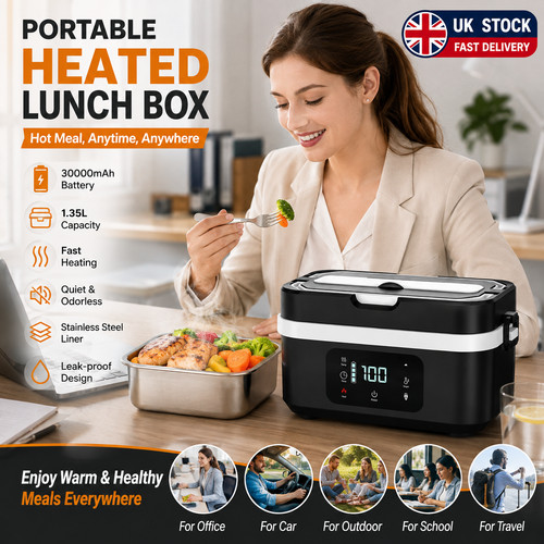 Heated lunch box 100w - lunch,