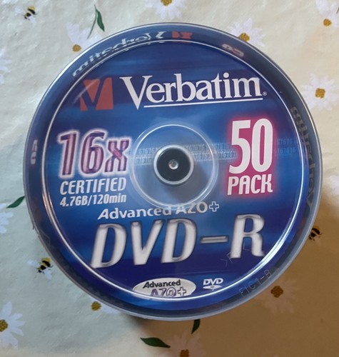 New unused verbatim 7gb - unused, 4.7gb