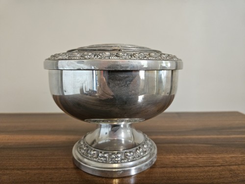 Vintage silver plate - vintage, rose