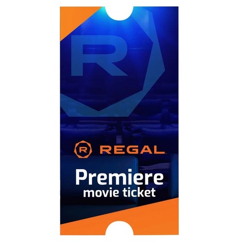 Regal premiere movie ticket - premiere,