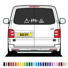 Large Campervan Sticker