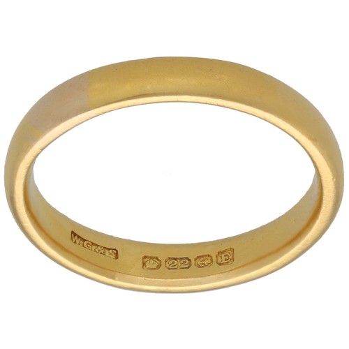22ct gold ring wedding - 22ct,
