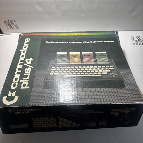 Vintage commodore plus - plus/4, boxed