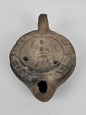 Ancient Roman Oil Lamp Figure